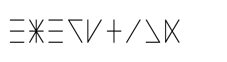 Madeon Runes Regular  Free Fonts Download