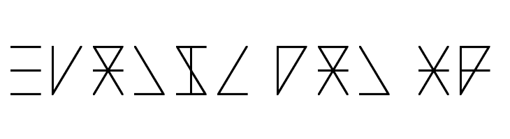 Madeon Runes Regular  Free Fonts Download