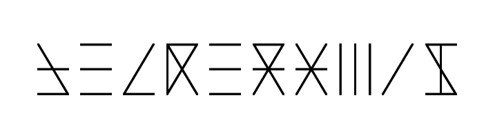 Madeon Runes Regular  Free Fonts Download