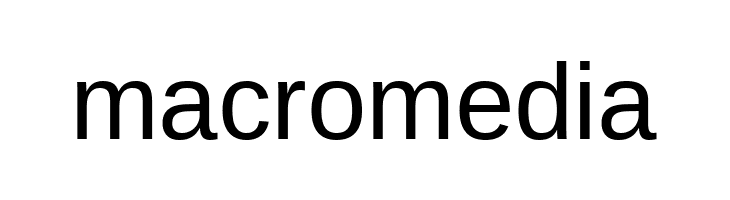 macromedia Liberation Sans Font