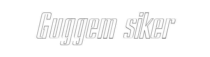 BRANCHE Outline Italic  Free Fonts Download