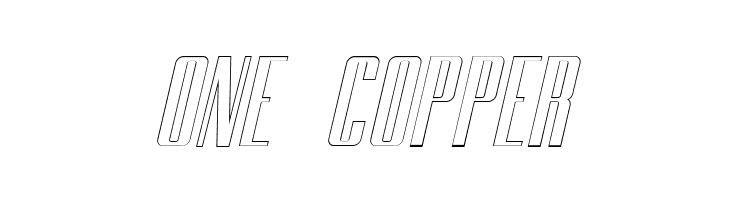 BRANCHE Outline Italic  Free Fonts Download