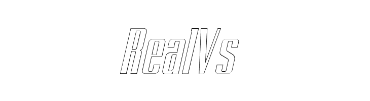 BRANCHE Outline Italic  Free Fonts Download