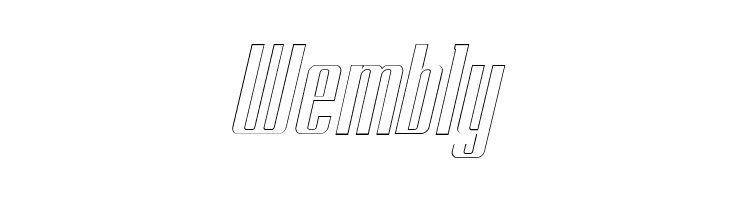 BRANCHE Outline Italic  Free Fonts Download