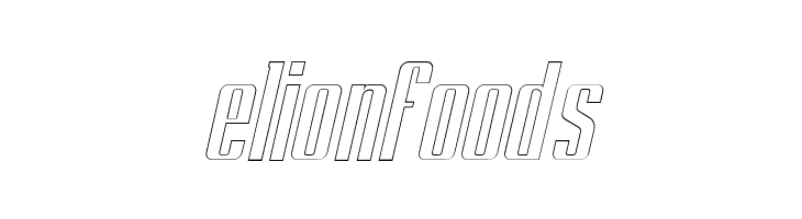 BRANCHE Outline Italic  Free Fonts Download