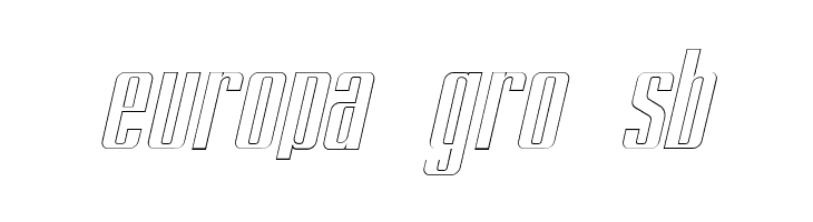 BRANCHE Outline Italic  Free Fonts Download
