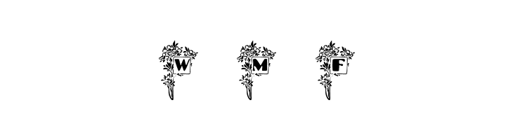 Blumenstrauss Caps  Free Fonts Download