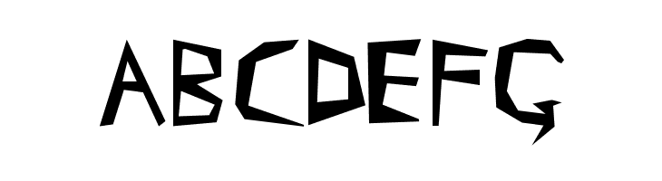 cray-zee  Free Fonts Download