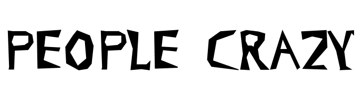 cray-zee  Free Fonts Download