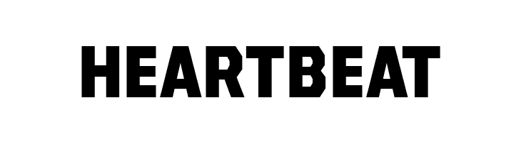HEARTBEAT AthabascaCdEb-Regular Font