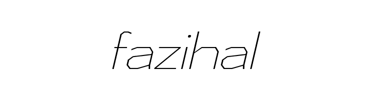 AthabascaEl-Italic  Free Fonts Download
