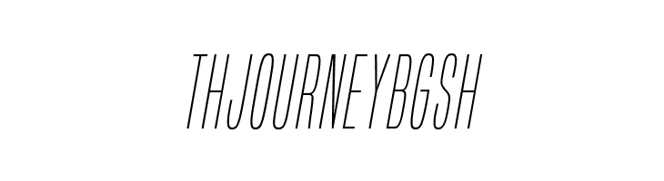 BuiltTitlingEl-Italic  Free Fonts Download