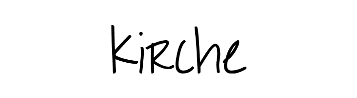 Kirche Roddy Bold Font