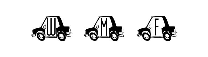 CarTown  Free Fonts Download