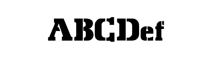 Stencil Export  Free Fonts Download