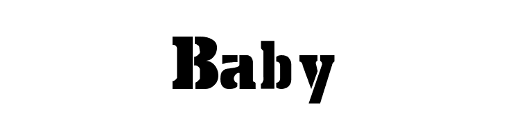 Stencil Export  Free Fonts Download