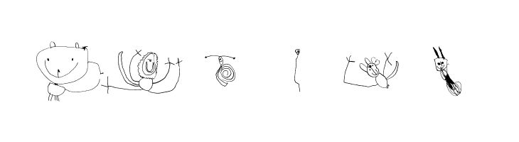 Julidoodles_3yrs_big  Free Fonts Download