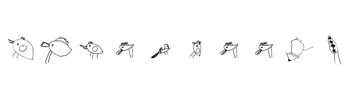 Julidoodles_3yrs_small  Free Fonts Download