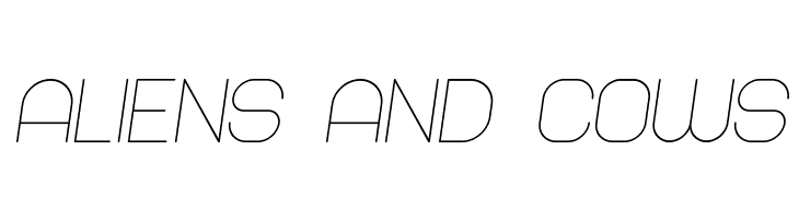 Abandoned Italic  Free Fonts Download