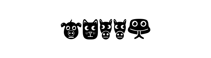Animales Regular  Free Fonts Download