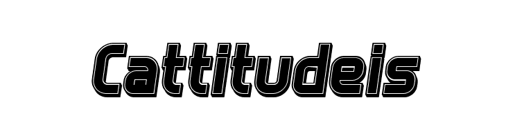 Answer 3D Filled Italic  Free Fonts Download