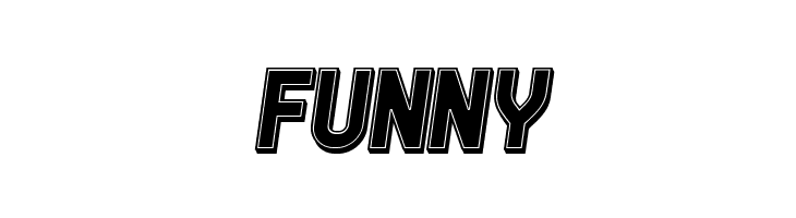 Answer 3D Filled Italic  Free Fonts Download