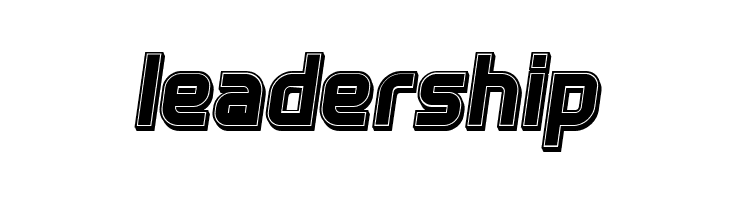 Answer 3D Filled Italic  Free Fonts Download