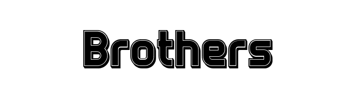 Answer 3D Filled Regular  Free Fonts Download