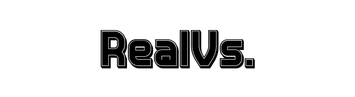 Answer 3D Filled Regular  Free Fonts Download