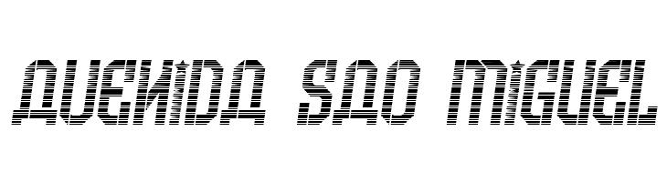 Armenia Gradient Italic  Free Fonts Download