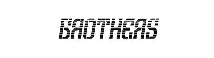 Armenia Gradient Italic  Free Fonts Download