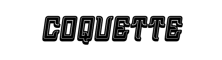 Assyrian 3D Filled Italic  Free Fonts Download