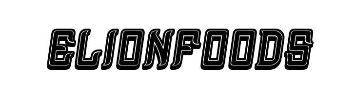 Assyrian 3D Filled Italic  Free Fonts Download