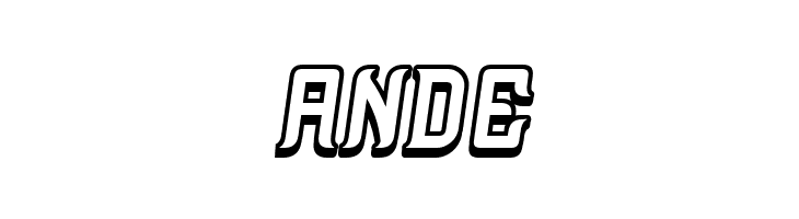 Assyrian 3D Italic  Free Fonts Download