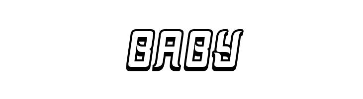 Assyrian 3D Italic  Free Fonts Download