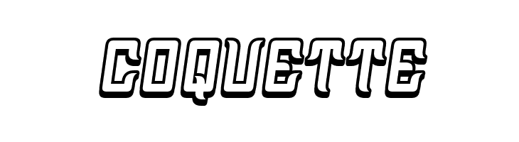 Assyrian 3D Italic  Free Fonts Download