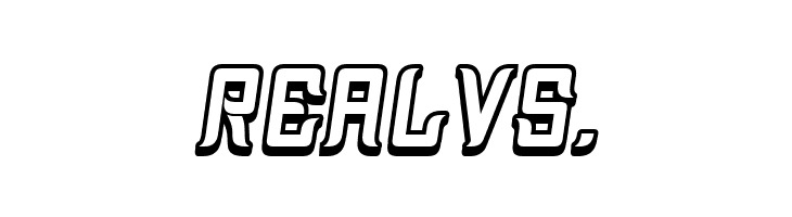 Assyrian 3D Italic  Free Fonts Download