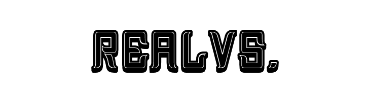 Assyrian 3D Filled Regular  Free Fonts Download