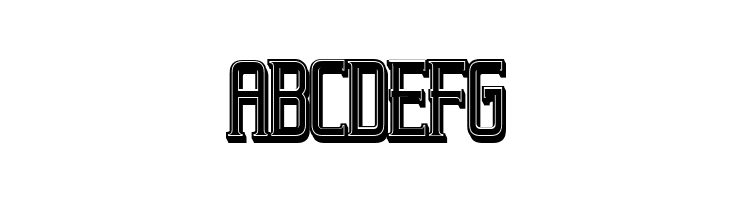 Beholder Outline Filled Regular  Free Fonts Download
