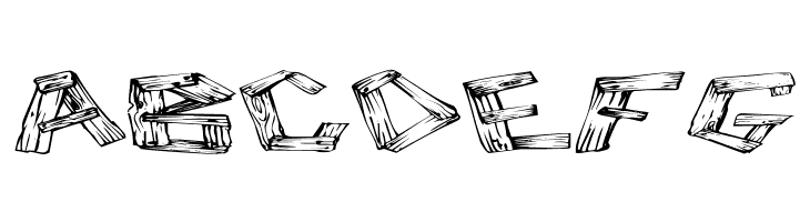 Wood 2  Free Fonts Download