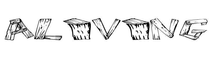 Wood 2  Free Fonts Download