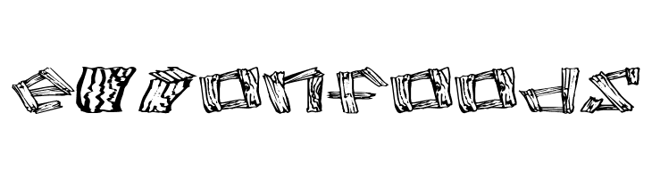 Wood 2  Free Fonts Download