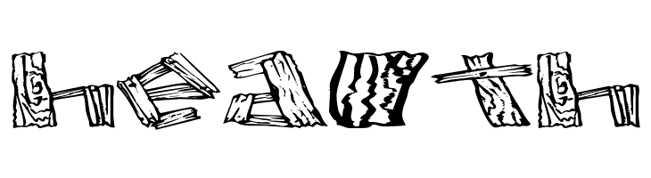 Wood 2  Free Fonts Download