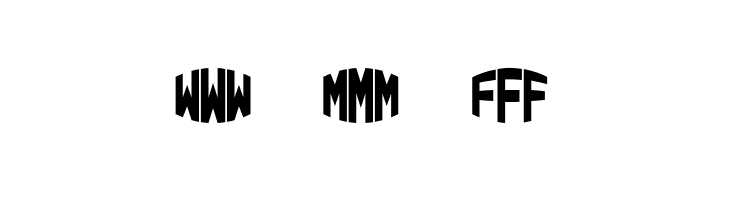 Blocky Monogram Regular  Free Fonts Download