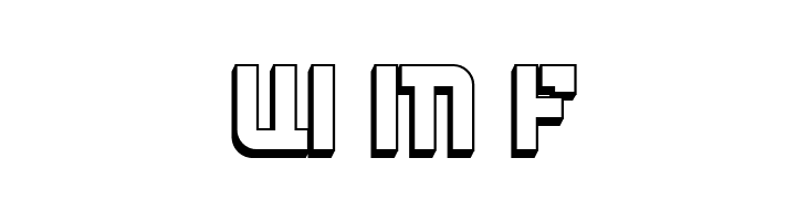 Bombardment 3D Regular  Free Fonts Download