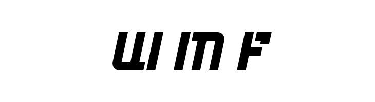 Bombardment Italic  Free Fonts Download