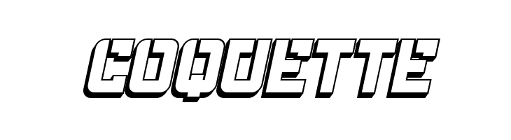 Bombardment 3D Italic  Free Fonts Download