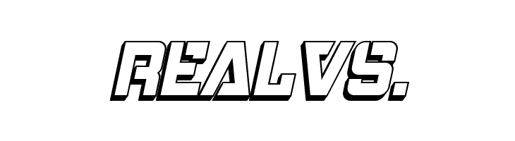 Bombardment 3D Italic  Free Fonts Download