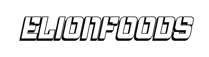 Bombardment 3D Italic  Free Fonts Download