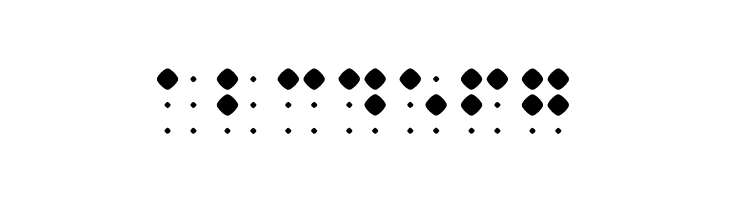 Braillenum Bold  Free Fonts Download